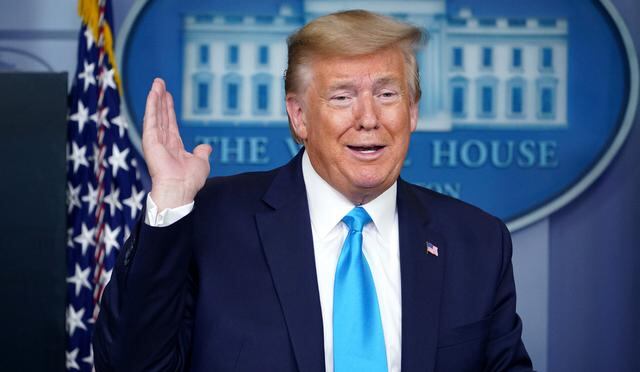 Donald Trump acusó al organismo de mal manejo de la pandemia del coronavirus y una actitud sesgada hacia Pekín. (Foto: AFP)