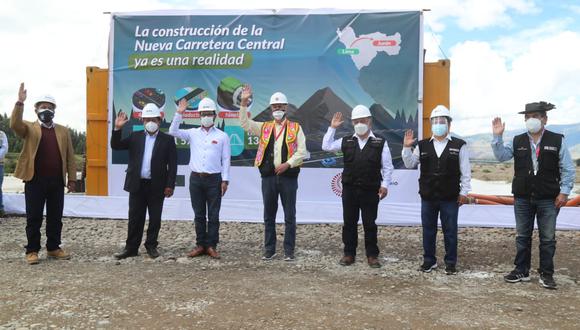 La nueva Carretera Central integrará al departamento de Lima con la carretera Longitudinal de la Sierra. (Foto: MTC)