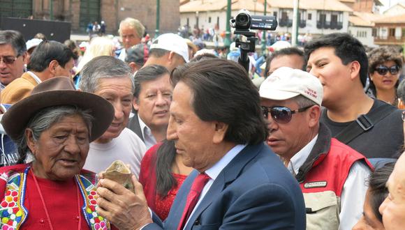 Alejandro Toledo visita a provincias en Cusco 