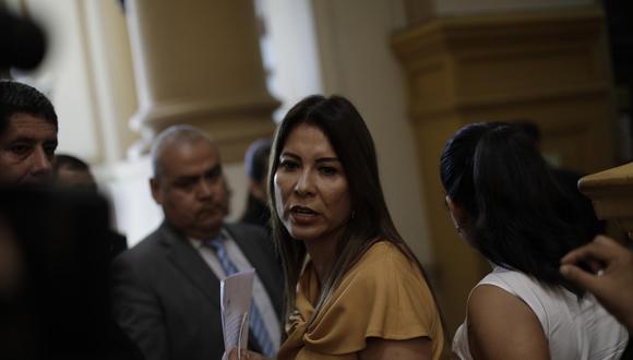 Mónica Saavedra fue electa congresista por Acción Popular para el periodo 2020-2021. (Foto: GEC)