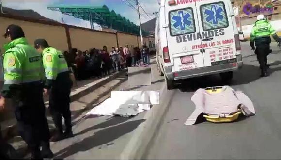 Ambulancia de Deviandes atropella y mata a escolar de 12 años