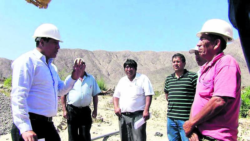 Habilitarán pozo y galería filtrante en valle Las Trancas en Nasca
