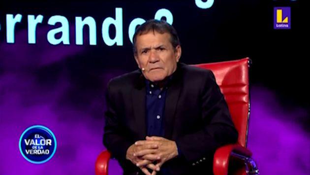 El cómico Miguel Barraza llegó a “El valor de la verdad” para contar detalles íntimos de su vida privada. (Foto: Captura de pantalla)