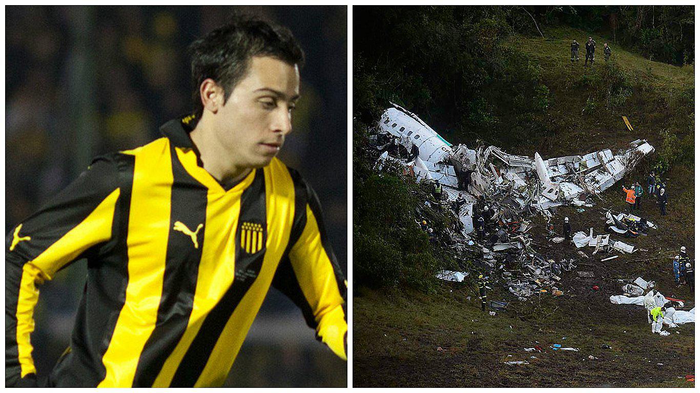 Chapecoense: el doloroso mensaje del jugador que se salvó por estar lesionado