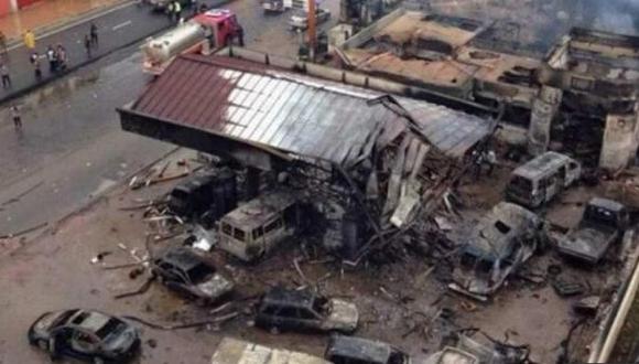 ​Ghana: Al menos 75 muertos tras explosión de gasolinera 