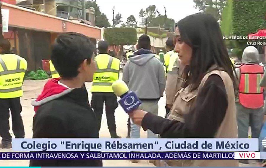 Terremoto en México: Niño cuenta cómo sobrevivió y salió de su colegio en escombros (VIDEO)
