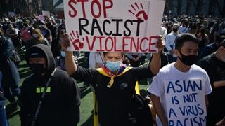 Las protestas antirracistas resurgen en Estados Unidos, esta vez en favor de los asiáticos