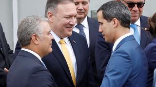 Juan Guaidó y Mike Pompeo se reunieron “para trabajar por el cambio en Venezuela”