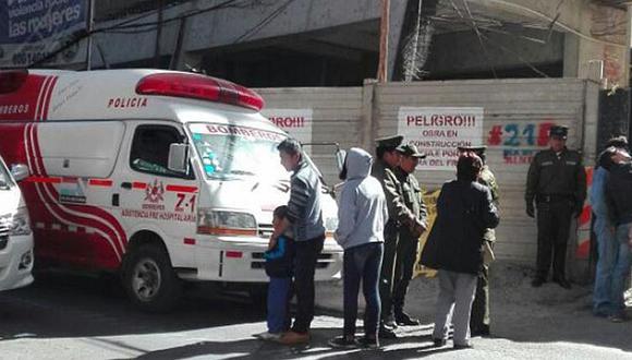 ​Obrero muere al caer de piso 22 de sede en construcción de gobierno boliviano
