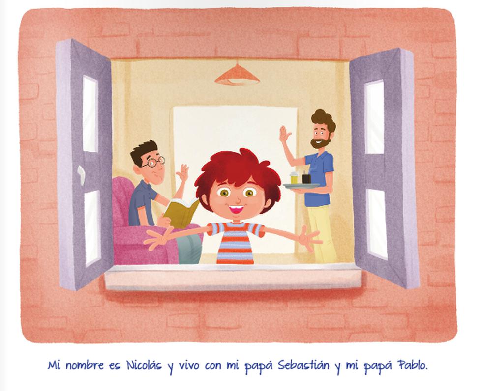 Lea aquí el cuento "Nicolás tiene 2 papás" que ha causado gran controversia