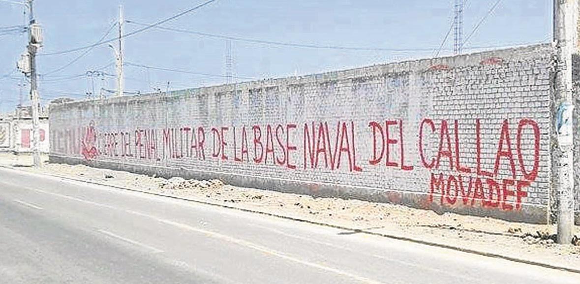 Chiclayo: Aparecen pintas del Movadef en La Victoria 