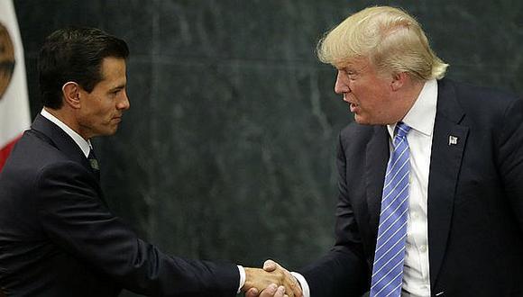 ​Peña Nieto reitera a Donald Trump "disposición de trabajar juntos"