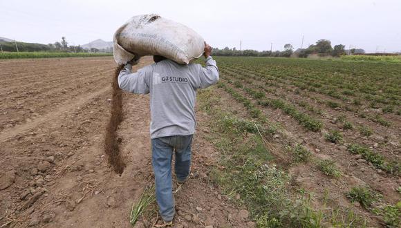 Ejecutivo presentó proyecto que le autoriza comprar y vender fertilizantes a los agricultores. (Foto: GEC)