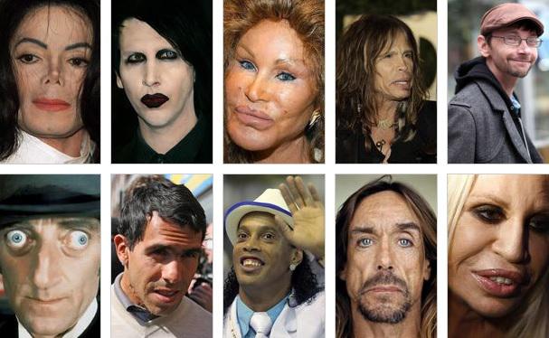Publican ranking de los 10 famosos más feos del mundo