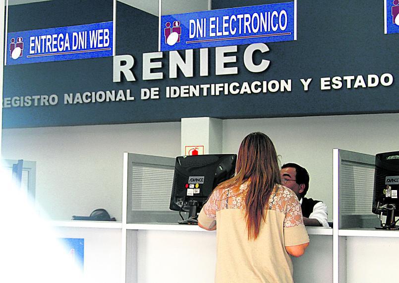 Al 2023, el 99% de peruanos tendrá DNI electrónico 