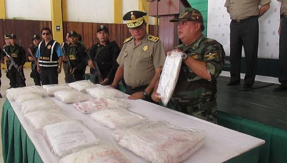 Loreto: Grupo Terna decomisa 30 kilos de droga y desarticula banda internacional
