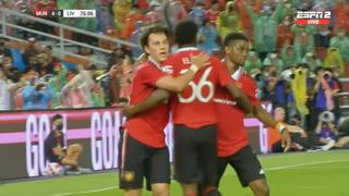 Manchester United celebra: Facundo Pellistri marcó el 4-0 sobre Liverpool (VIDEO)
