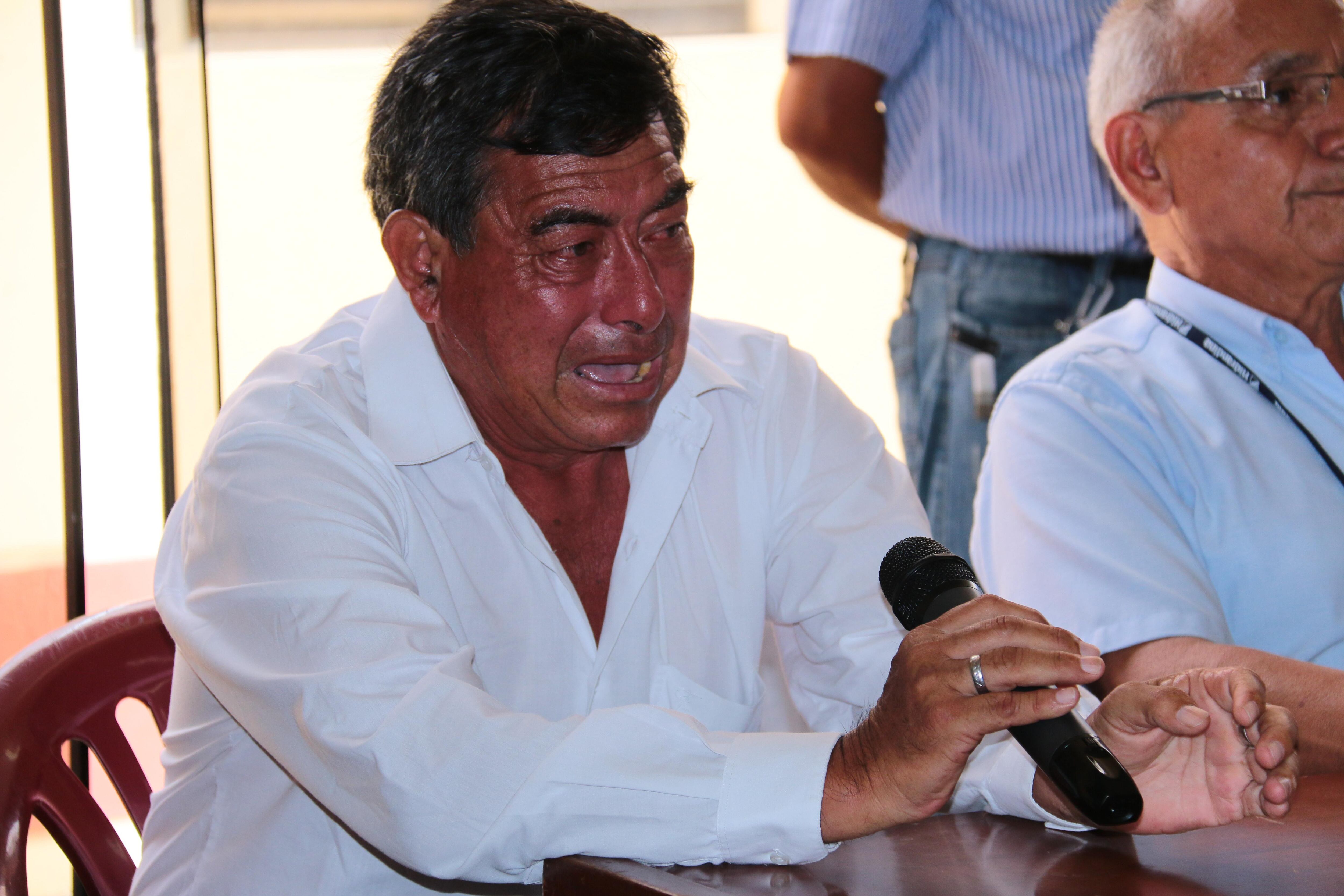 Chimbote: Llorando, alcalde amenazado de muerte pide protección policial