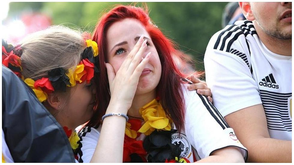 Del dolor a la alegría: Las imágenes de la eliminación de Alemania frente a Corea (FOTOS)