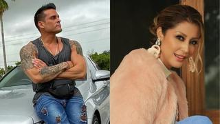 Christian Domínguez a Karla Tarazona por aclarar que no se metió en su matrimonio: “Fue necesario”