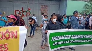 Protestan contra el flamante director del Proyecto Especial Binacional Puyango Tumbes