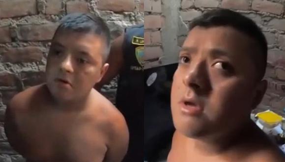 Ate: Capturan a 'Cara de niño', hombre que vendía droga en su casa (VIDEO)