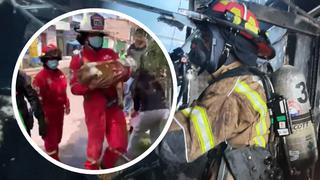 Cusco: veterinaria se incendia y mascotas perecen pese a esfuerzo de los bomberos (VIDEO)