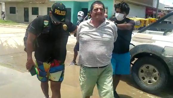 Armando Leonardo García Vilela, presunto integrante de la banda delictiva “Los Bolongos”, había sido intervenido por personal policial al encontrarle en su poder un morral con 702 gramos de PBC.