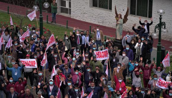 Ceremonia contó con la Federación de los Obreros Municipales del Perú. (Foto: Difusión)