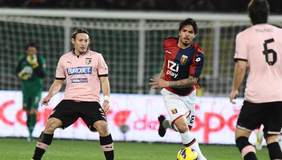 Genoa con Juan Manuel Vargas empató 0-0 con Palermo