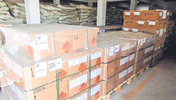 El producto, que fue enviado a Lima desde Piura, era trasladado de manera ilegal en 300 cajas debidamente selladas.