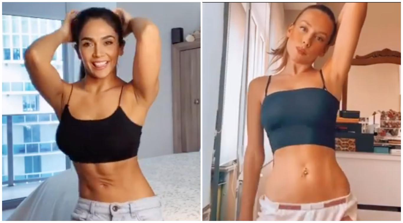 Vania Bludau imita a Ester Expósito con sexy baile en Instagram. (Foto: Instagram)