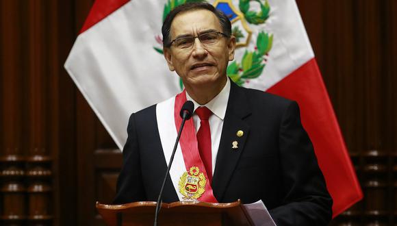 Aprobación del presidente Martín Vizcarra subió 4 puntos y llegó a 65% 