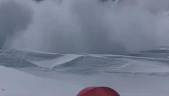 Así fue la avalancha en el Everest por terremoto en Nepal [VIDEO]