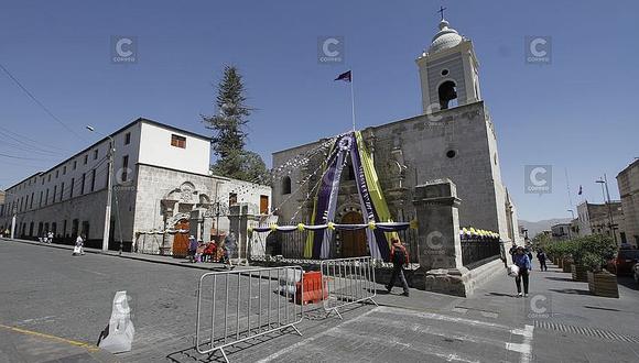 Arequipa: Iglesia San Agustín apta para recibir a devotos
