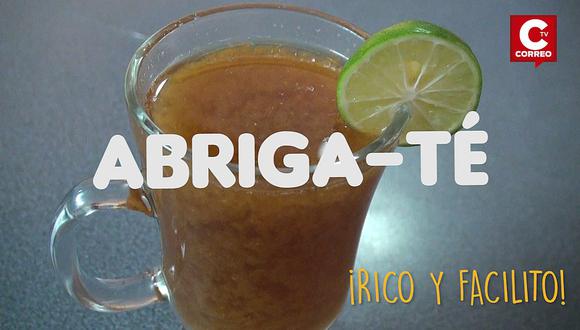 ​Rico y facilito: Abriga-Té la receta ideal para este frío (VIDEO)