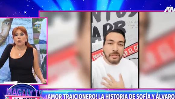Magaly Medina le responde a Álvaro Paz de la Barra: "Yo no voy a bajar mi tono". (Foto: Captura de video)