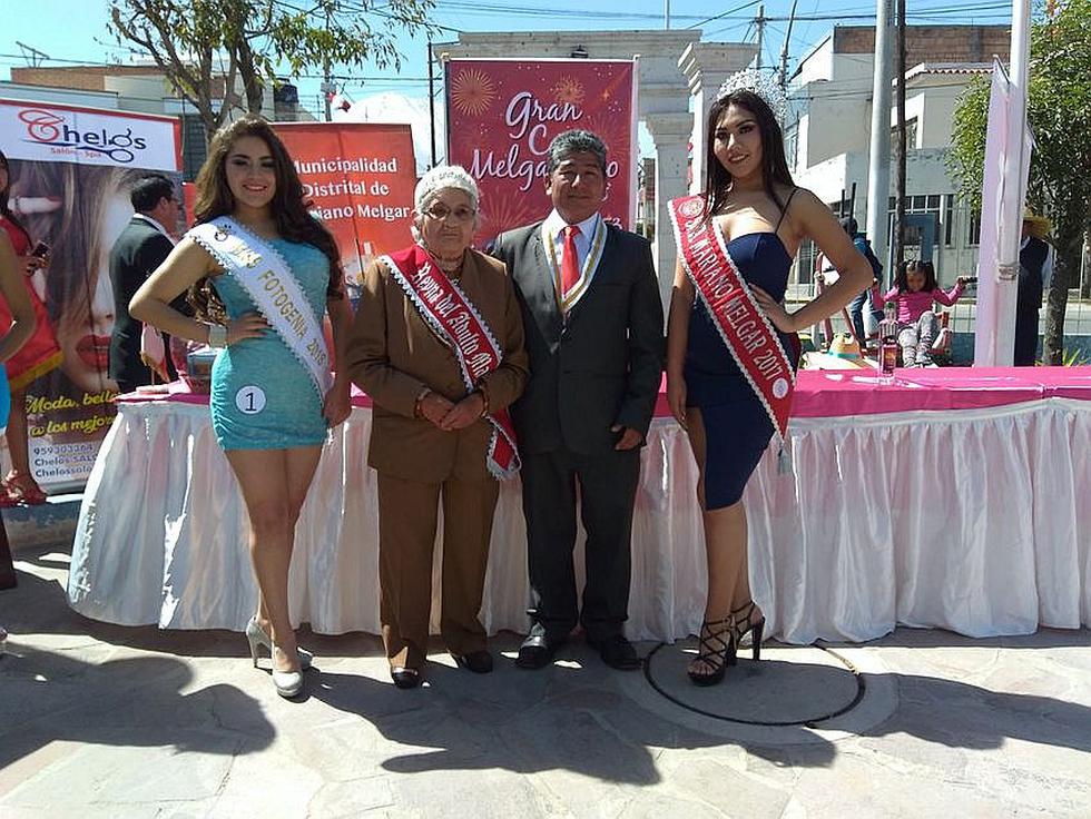 Nueve señoritas participan en la elección de Miss Mariano Melgar 2018 (VIDEO)