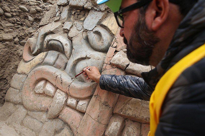 San Martin de Porres: hallan criaturas mitológicas del antiguo Perú en un templo [FOTOS]