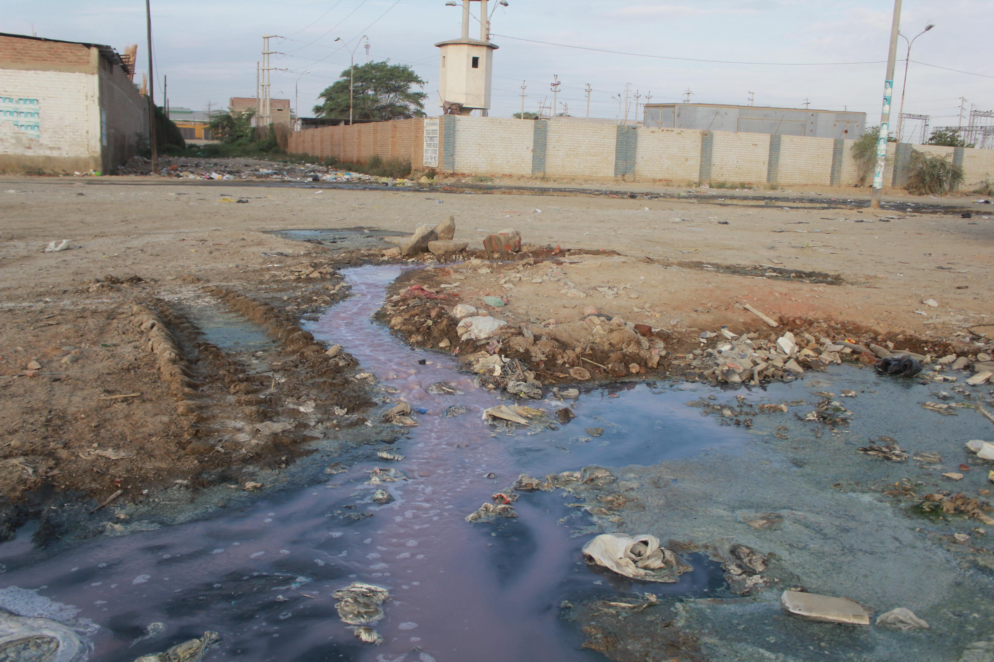 Piura: EPS Grau responsabiliza a Proanco por colapso en la Zona Industrial