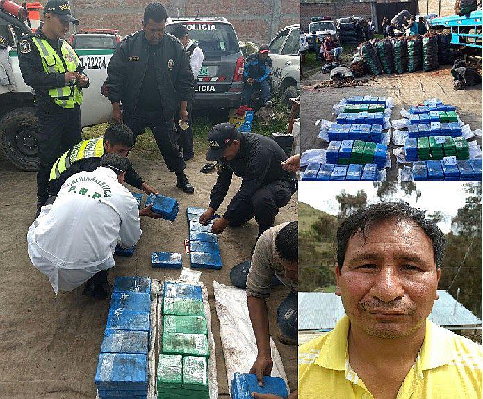El 'Rey de la papa' cae con 230 kilos de cocaína tras persecución 