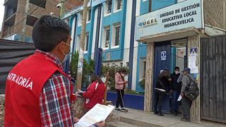 Detectan irregularidad en pago de bono a docentes en Huancavelica