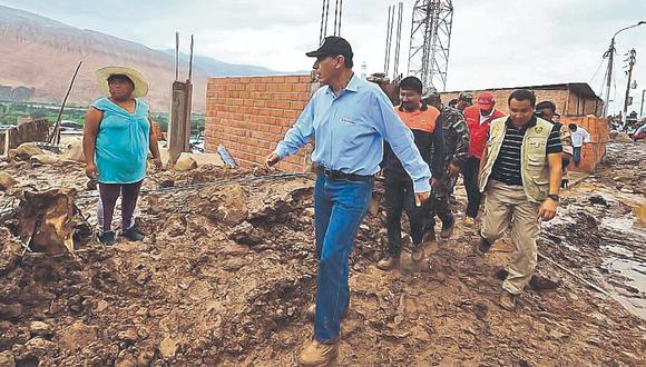 Martín Vizcarra ante huaicos: "Estamos en una situación crítica"