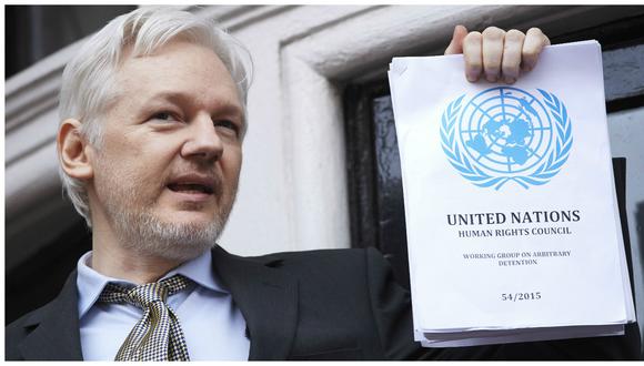 Julian Assange: Experto de ONU pide a Reino Unido y Suecia que cumplan fallo a favor de fundador de WikiLeaks