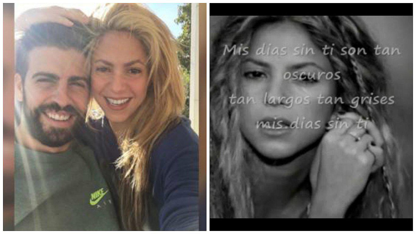 Estas son las canciones que Shakira le cantó a sus novios
