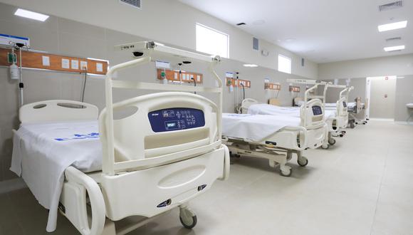 Nosocomio del Callao cuenta con 70 camas adicionales con punto de oxígeno para atender a pacientes con dificultad respiratoria. Foto: EsSalud