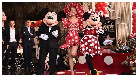 Minnie recibe estrella en Hollywood 40 años después que Mickey Mouse (FOTOS y VIDEO)