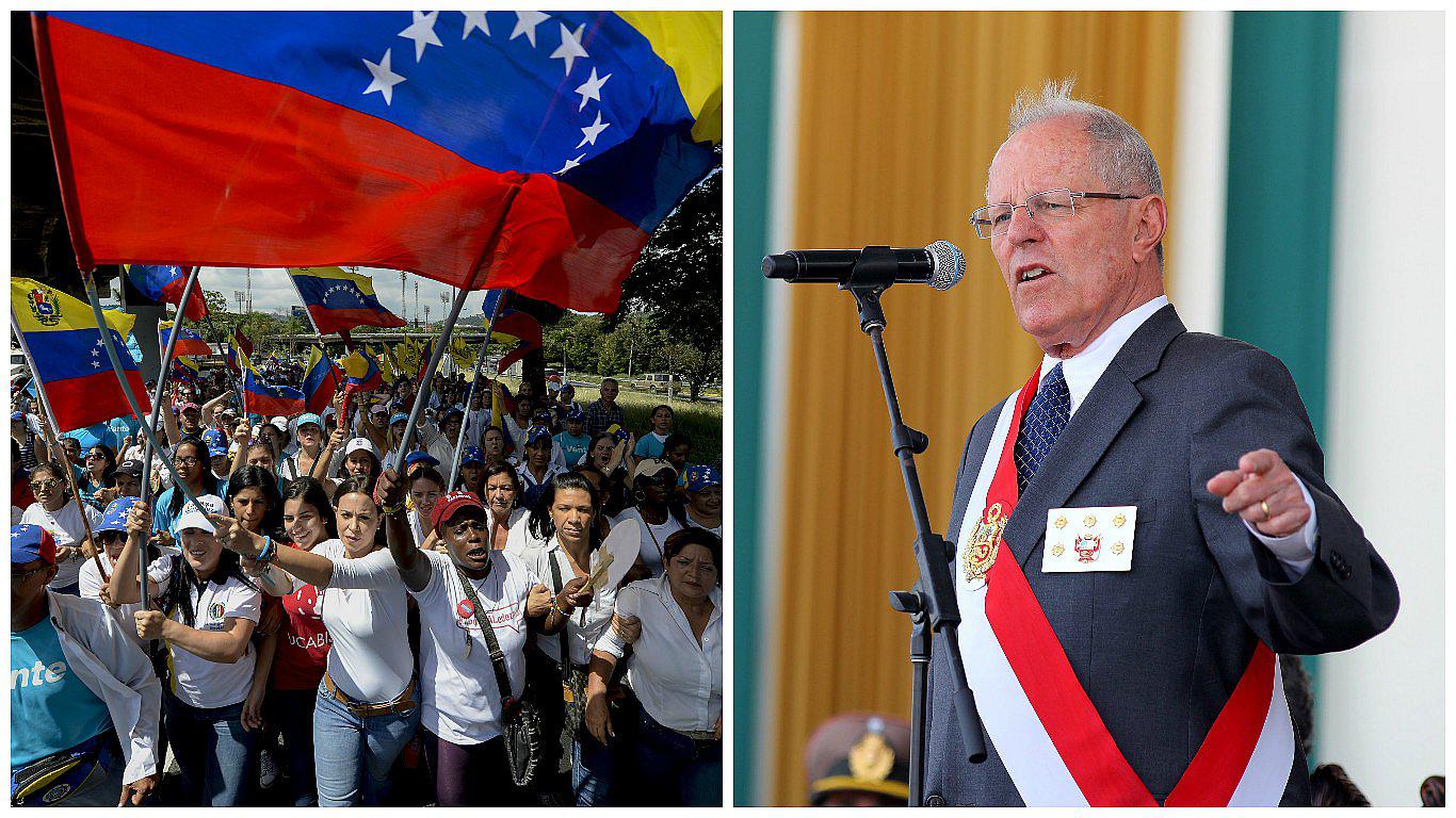 Pedro Pablo Kuczynski: ​"Es inaceptable lo que ocurre en Venezuela"