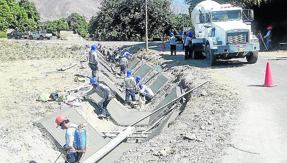Reconstrucción con Cambios ejecutará canal de riego en El Ingenio