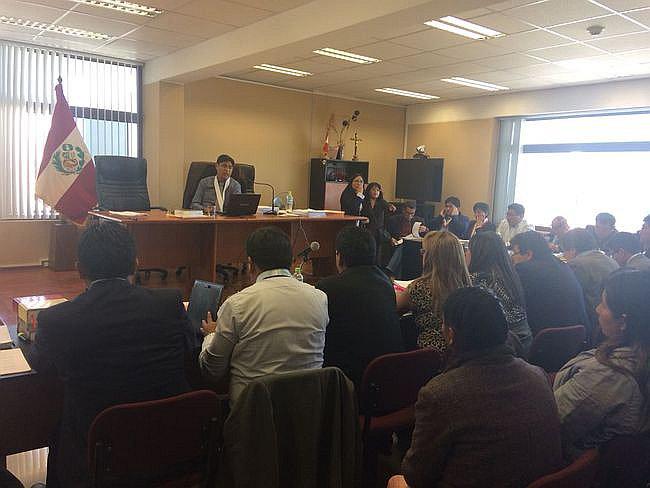 Inició la audiencia en contra de los detenidos por tráfico de terrenos